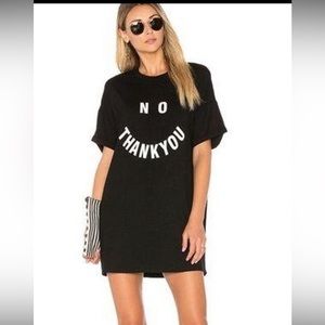Revolve No Thank You tshirt dress
